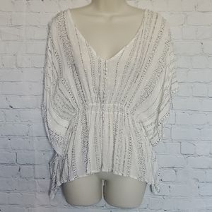 Adorable Cinched Waist Blouse